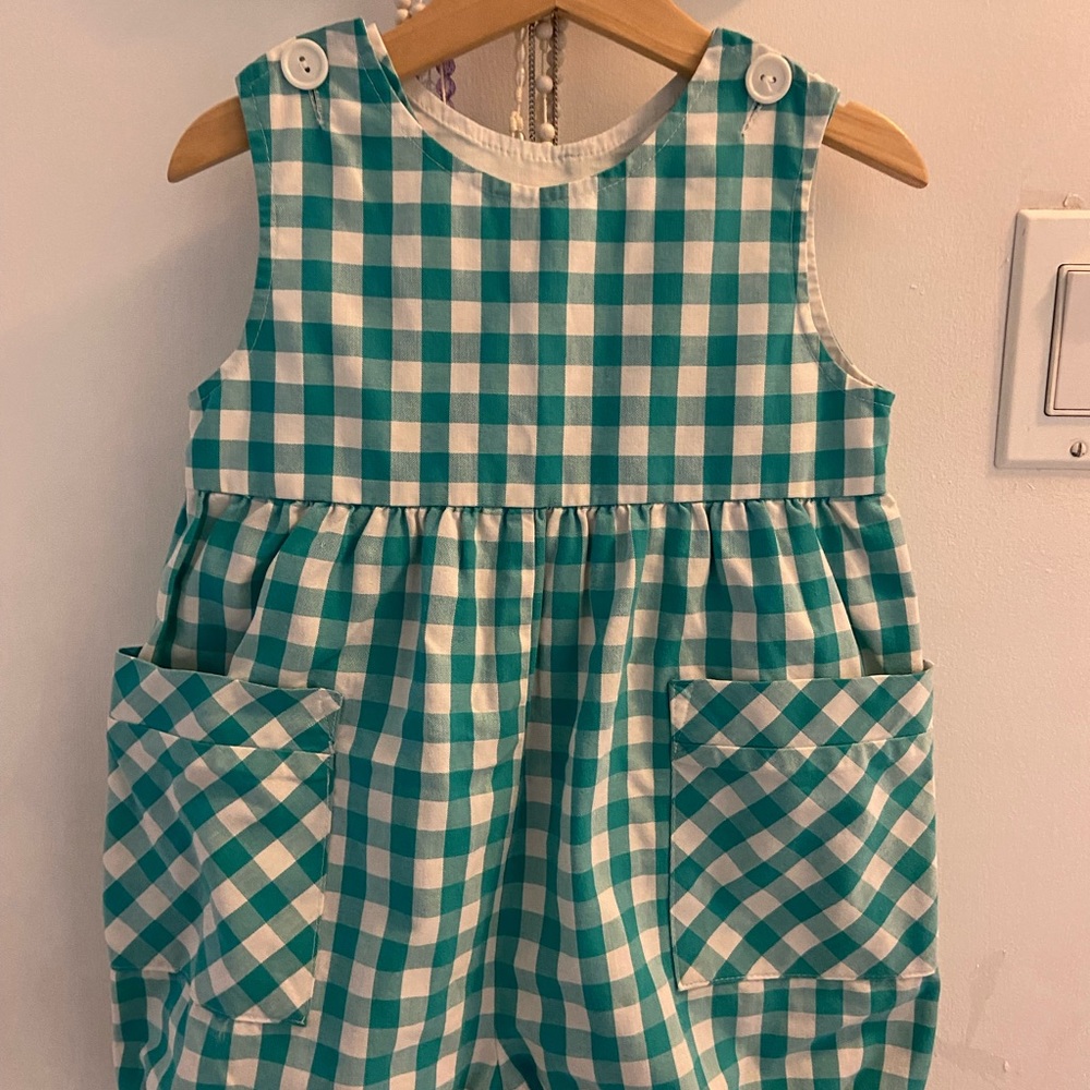 Vintage handmade 2t romper